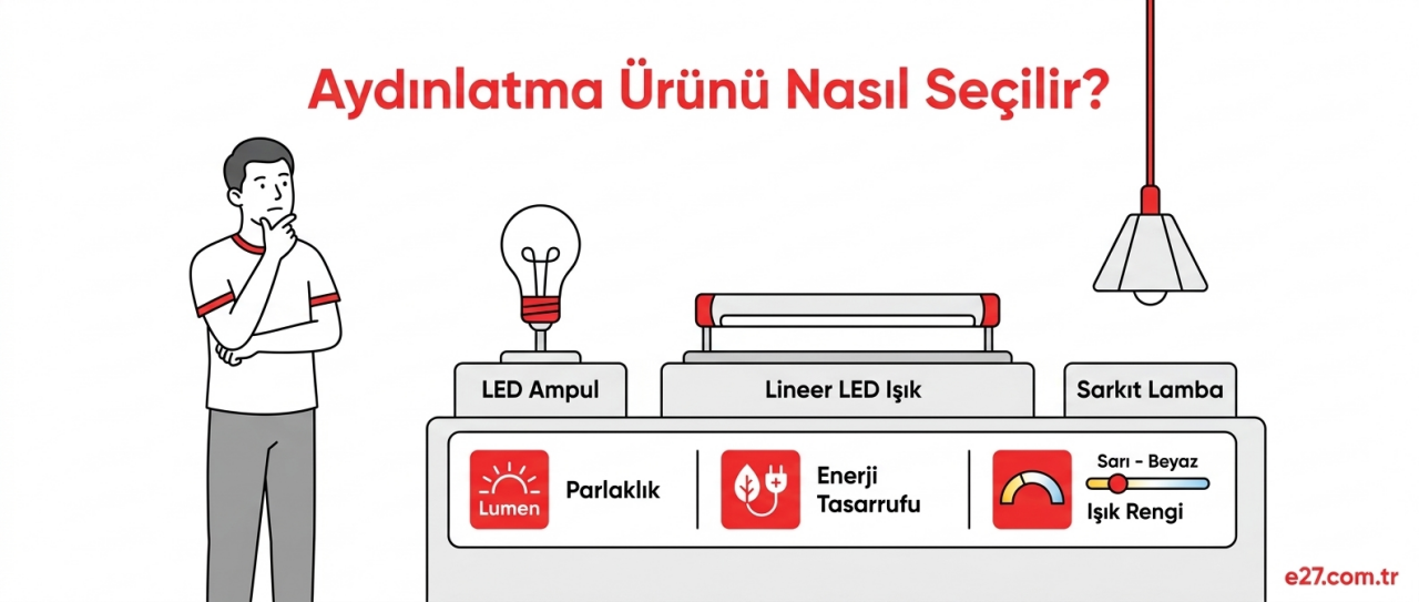 Aydınlatma Ürünü Nasıl Seçilir?