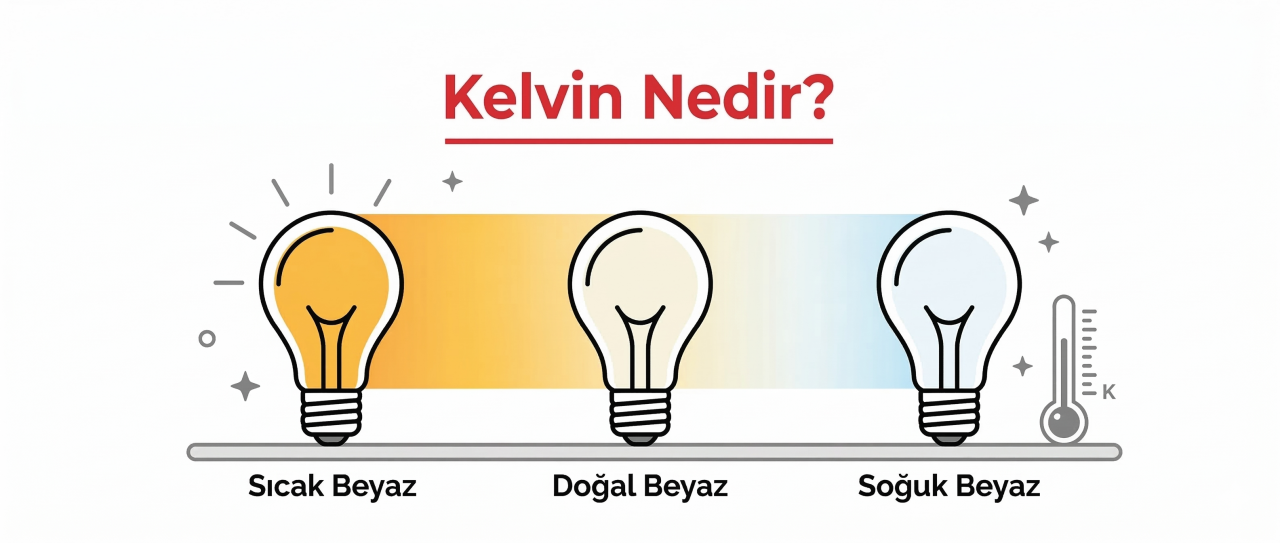 Kelvin Nedir? Aydınlatmada Kelvin Değeri Ne Anlama Gelir?
