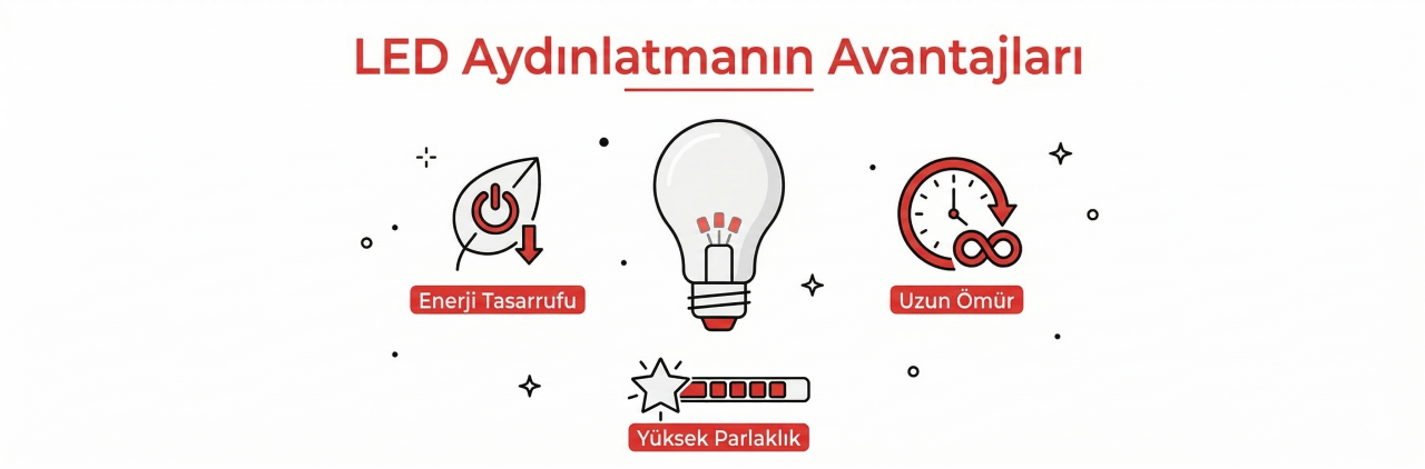 LED Aydınlatmanın Avantajları Nelerdir?