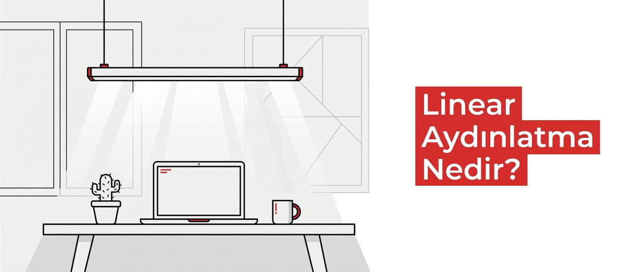 Linear Aydınlatma Nedir? Lineer Aydınlatma Sistemleri Rehberi