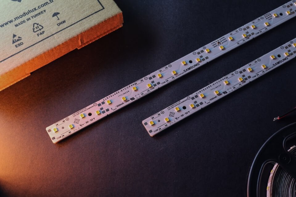 21W / MT Sabit Akım Linear LED Modul 42 LED, 50 CM-LLS16X495-01CCP40