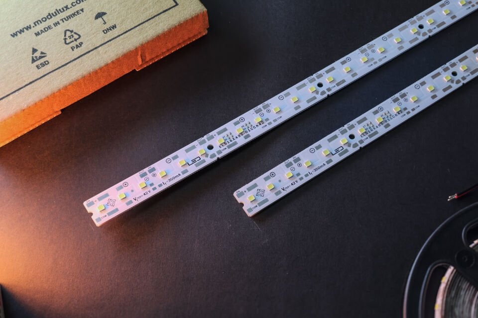 30W / MT Sabit Akım Tek Sıra Linear LED Modül 42 LED, 50 CM- ELS16X495-01CCK42