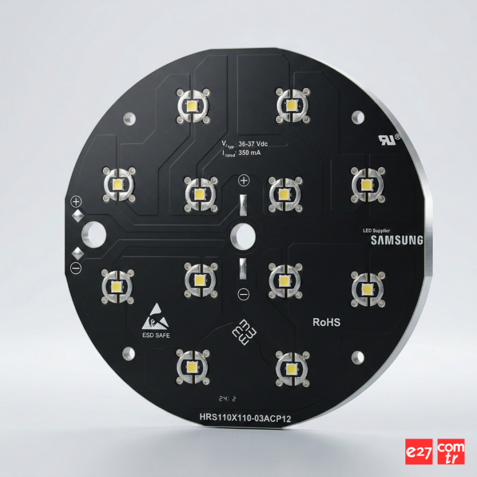 12ledli,yuvarlak,modulux,e27