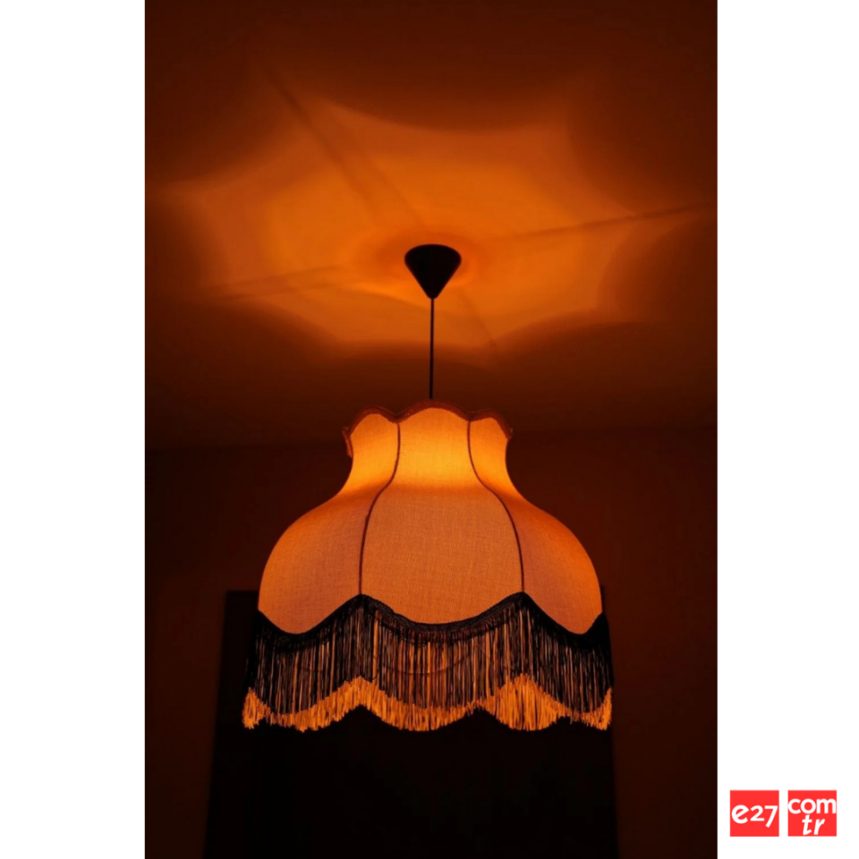 Victoria Sarkıt Avize | E27 Hasır İskindinav Sarkıt Avize