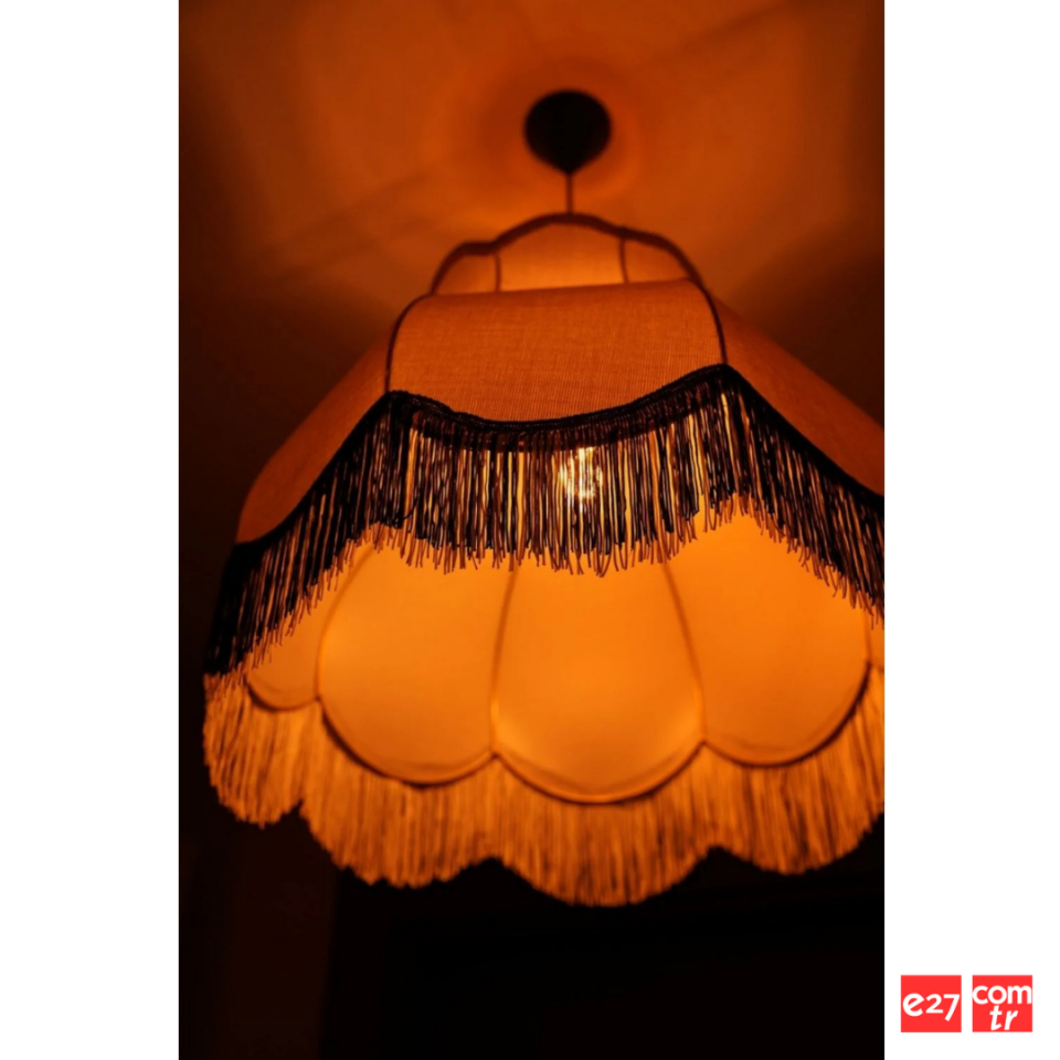 Victoria Sarkıt Avize | E27 Hasır İskindinav Sarkıt Avize