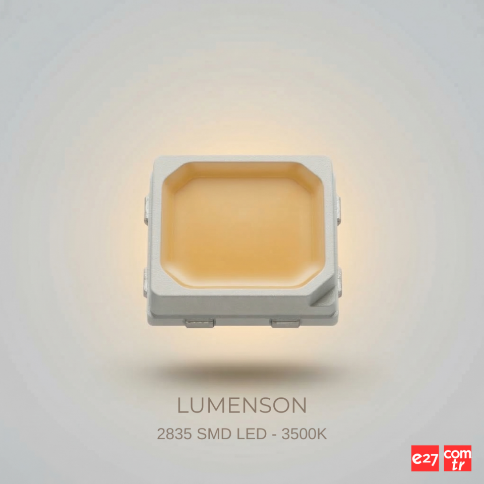 Lumenson 2835 LED Chip 3500K 3V 150mA | Neutral White SMD LED - 16.000 Adet ( 1 Makara )